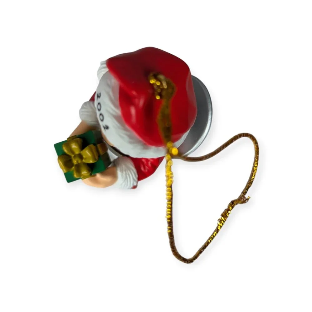Vintage 2002 Campbell's Soup Kids Boy in Soup Can Ornament with Original Box